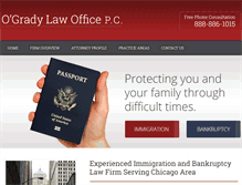Tablet Screenshot of ogradylaw.net